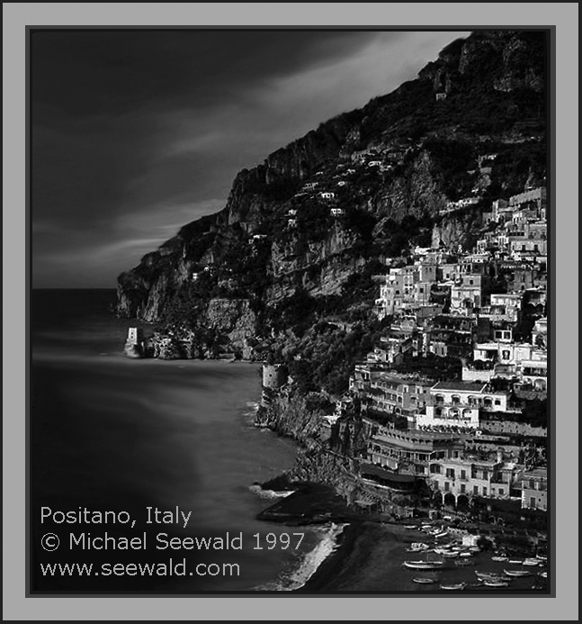 Positano, Italy, Amalfi Coast by master photographer Michael Seewald